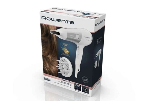 Купить Фен Rowenta Powerline CV5930F0 белый/серый  5608587. Характеристики, отзывы и цены в Донецке