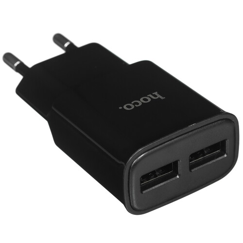 Купить Сетевое зарядное устройство Hoco C88A черный  5474800. Характеристики, отзывы и цены в Донецке