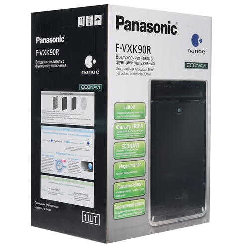 Купить Климатический комплекс Panasonic F-VXK90R черный  1083543. Характеристики, отзывы и цены в Донецке