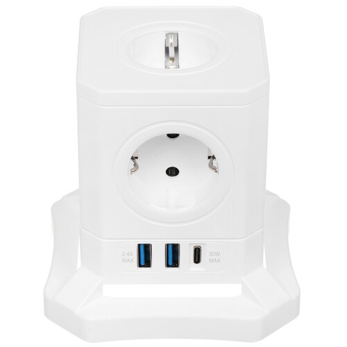 Купить Сетевой фильтр Harper UCH-715 White белый  9291022. Характеристики, отзывы и цены в Донецке