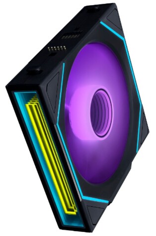 Купить Вентилятор LIAN LI UNI FAN SL-INF WIRELESS 120 [G99.12SLIN1W1B.R0] черный  5620993. Характеристики, отзывы и цены в Донецке