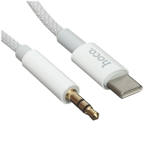Купить Кабель   Borofone 3.5 mm jack - USB Type-C серый  5474950. Характеристики, отзывы и цены в Донецке