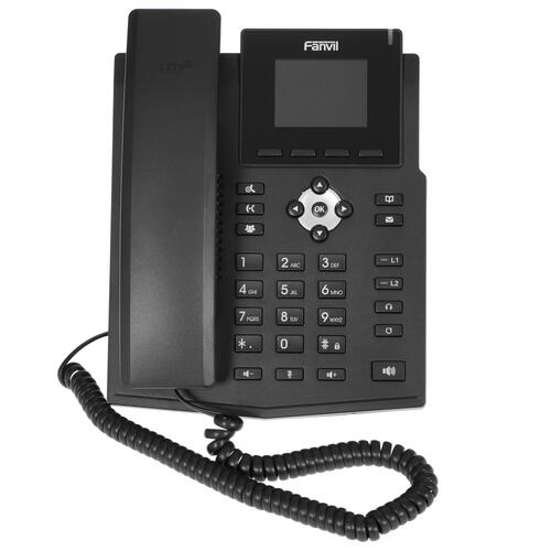 Купить Телефон VoIP Fanvil X3S Pro черный  5037025. Характеристики, отзывы и цены в Донецке