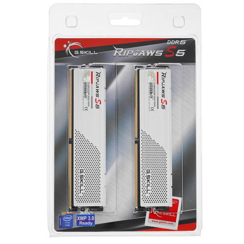 Купить Оперативная память G.Skill Ripjaws S5 [F5-6000J3238F16GX2-RS5W] 32 ГБ  5031254. Характеристики, отзывы и цены в Донецке