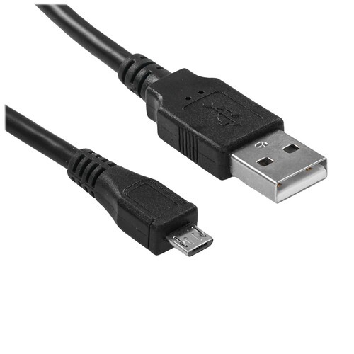 Купить Кабель круглый Perfeo micro USB - USB 2.0 Type-A черный 1 м  9173143. Характеристики, отзывы и цены в Донецке