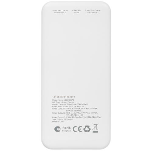 Купить Портативный аккумулятор Energizer UE20035PQ_WH белый  5427095. Характеристики, отзывы и цены в Донецке