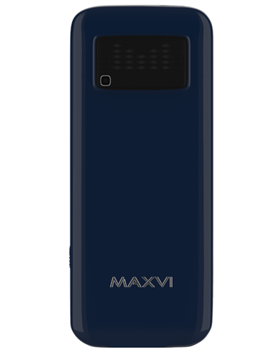 Купить Сотовый телефон Maxvi P18 синий/серебристый  5360165. Характеристики, отзывы и цены в Донецке
