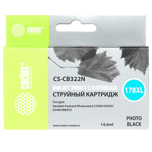 Купить Картридж Cactus CS-CB322N черный  7942657. Характеристики, отзывы и цены в Донецке