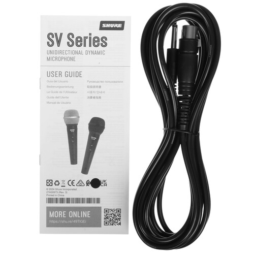 Купить Микрофон Shure SV100-C черный  9112394. Характеристики, отзывы и цены в Донецке
