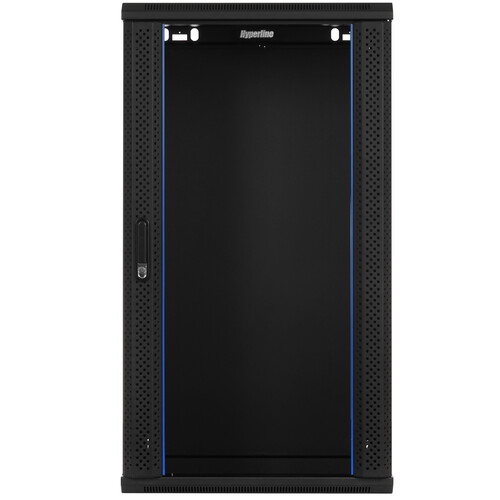 Купить Шкаф коммутационный Hyperline TWB-2245-GP-RAL9004  8193858. Характеристики, отзывы и цены в Донецке