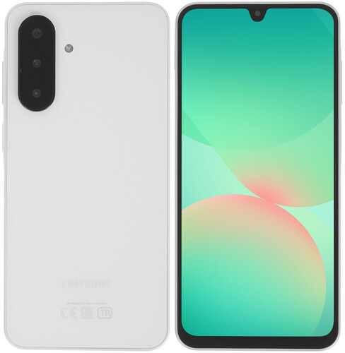 Купить 6.7" Смартфон Samsung Galaxy A26 128 ГБ белый  5620544. Характеристики, отзывы и цены в Донецке