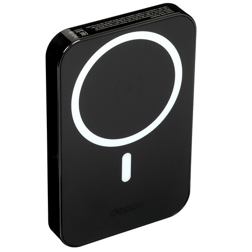 Купить Портативный аккумулятор DEPPA NRG MagSafe черный  5475910. Характеристики, отзывы и цены в Донецке