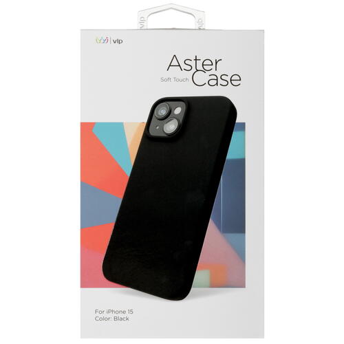 Купить Накладка  VLP Aster Case для Apple iPhone 14/ 15 черный  5460353. Характеристики, отзывы и цены в Донецке