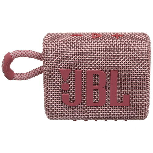 Купить Портативная колонка JBL GO 3, розовый  5420124. Характеристики, отзывы и цены в Донецке