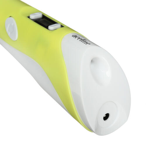 Купить 3D-ручка с пластиком Aceline RP101B  желтый  9044532. Характеристики, отзывы и цены в Донецке
