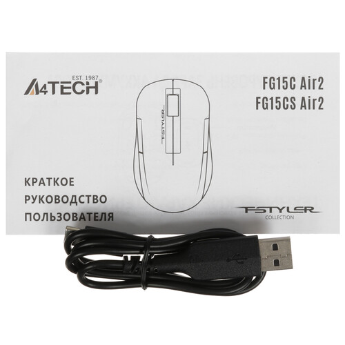 Купить Мышь беспроводная A4Tech Fstyler FG15C Air2  5605422. Характеристики, отзывы и цены в Донецке