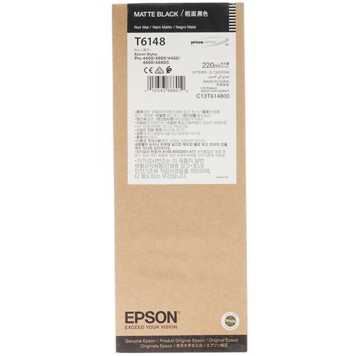 Купить Картридж Epson T6148 черный матовый  7932547. Характеристики, отзывы и цены в Донецке
