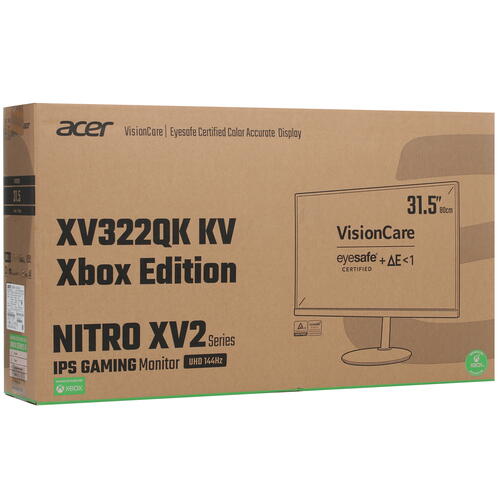 Купить 31.5" Монитор Acer Nitro XV322QKKVbmiiphuzx черный  5407511. Характеристики, отзывы и цены в Донецке