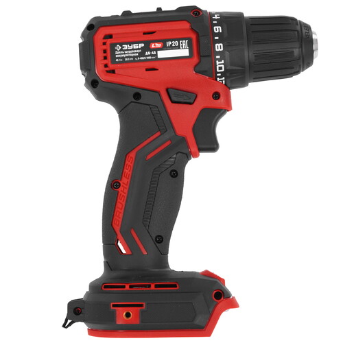 Купить Дрель-шуруповерт ЗУБР ДБ-45 LMS 20V без ЗУ, без АКБ  9279432. Характеристики, отзывы и цены в Донецке
