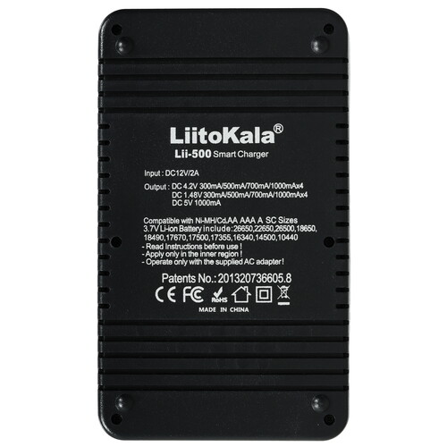 Купить Зарядное устройство LiitoKala Lii-500  9212370. Характеристики, отзывы и цены в Донецке
