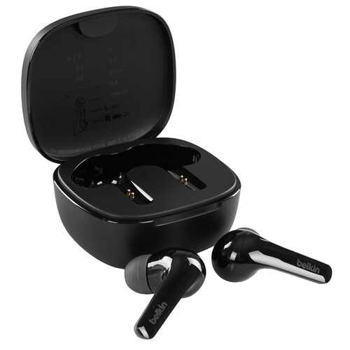 Купить Наушники TWS Belkin Soundform Motion True черный  9115859. Характеристики, отзывы и цены в Донецке
