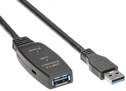 Купить Кабель iOpen USB Type-A - USB Type-A черный  5471513. Характеристики, отзывы и цены в Донецке