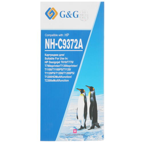 Купить Картридж G&G NH-C9372A пурпурный  0185996. Характеристики, отзывы и цены в Донецке
