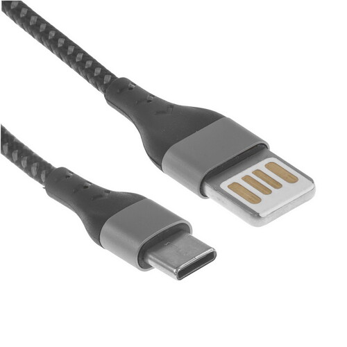 Купить Кабель круглый Borofone USB Type-C - USB 2.0 Type-A черный 1.2 м  9244403. Характеристики, отзывы и цены в Донецке
