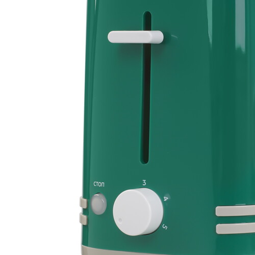 Купить Тостер Kitfort КТ-6940 зеленый  9272043. Характеристики, отзывы и цены в Донецке