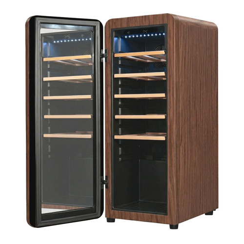 Купить Винный шкаф TESLER CWC-248 CARAMEL WOOD LD коричневый  9390129. Характеристики, отзывы и цены в Донецке