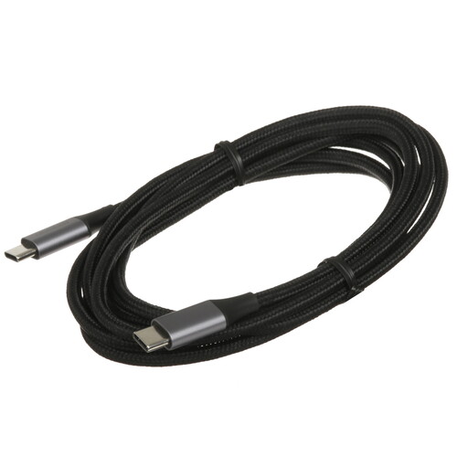 Купить Кабель круглый Ugreen USB Type-C - USB Type-C черный 2 м  9983463. Характеристики, отзывы и цены в Донецке
