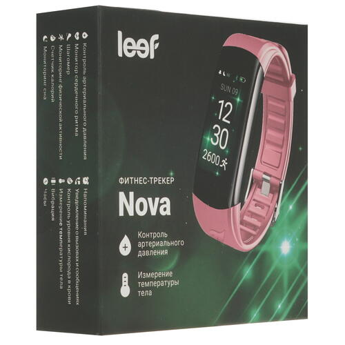 Купить Фитнес-браслет Leef Nova  5018753. Характеристики, отзывы и цены в Донецке