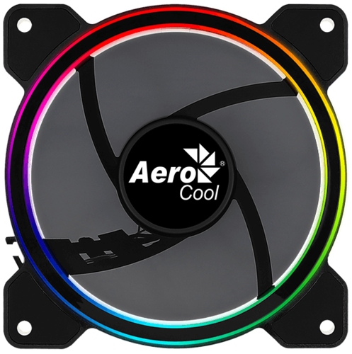 Купить Вентилятор Aerocool Saturn 12 FRGB Molex+3P  черный  1626147. Характеристики, отзывы и цены в Донецке