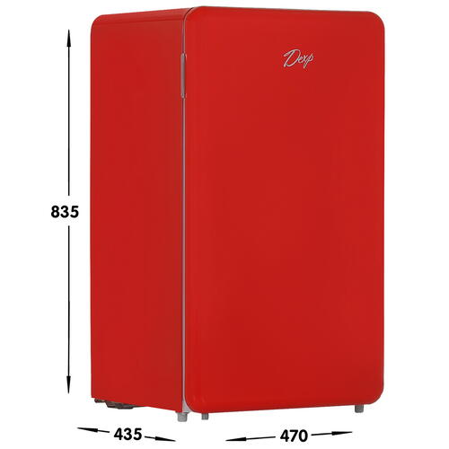 Купить Холодильник компактный   DEXP RF-SD090RMA/R красный  4703598. Характеристики, отзывы и цены в Донецке