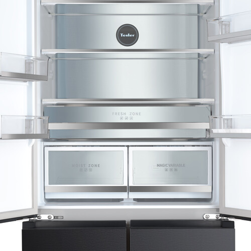 Купить Холодильник многодверный   Tesler RFD-427BI серый  9208813. Характеристики, отзывы и цены в Донецке