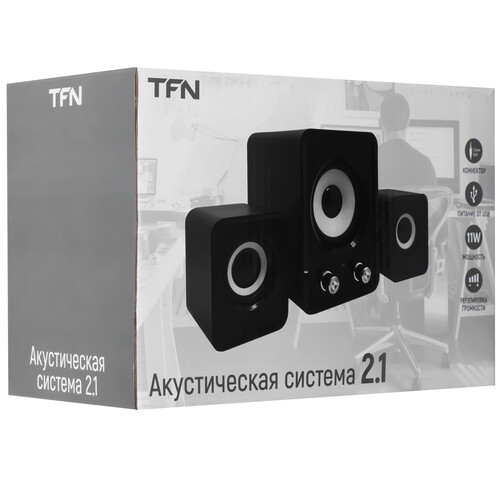 Купить Колонки TFN BS13-13 черный  5634142. Характеристики, отзывы и цены в Донецке