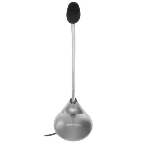 Купить Микрофон Defender MIC-111 серый  5361136. Характеристики, отзывы и цены в Донецке