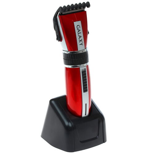 Купить Машинка для стрижки Galaxy GL 4151 красный/серебристый, черный  1107238. Характеристики, отзывы и цены в Донецке