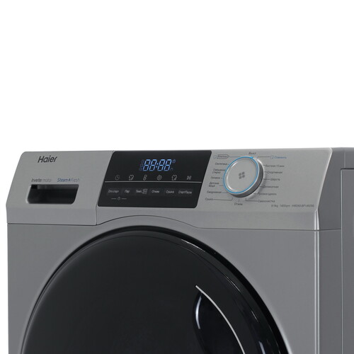 Купить Стирально-сушильная машина Haier HWD80-BP14929S серебристый  9291546. Характеристики, отзывы и цены в Донецке