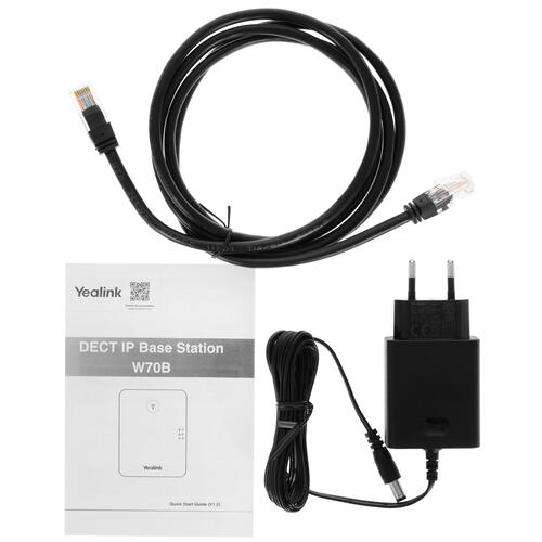 Купить Базовая станция Yealink W70B серый  5084630. Характеристики, отзывы и цены в Донецке