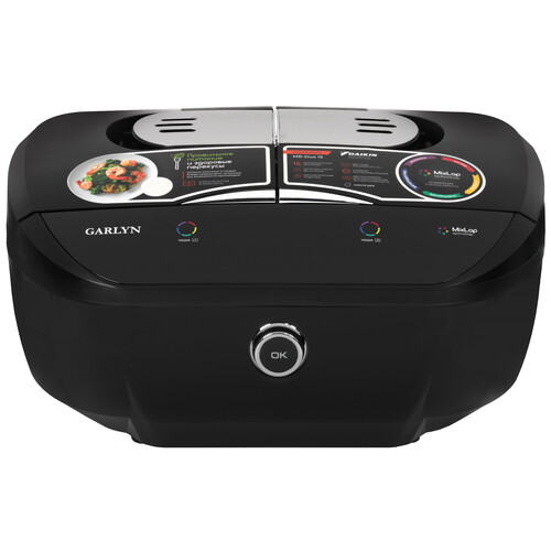 Купить Мультиварка Garlyn MR-Duo 15 черный  9162067. Характеристики, отзывы и цены в Донецке