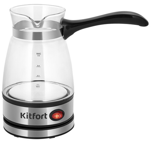 Купить Электрическая турка Kitfort КТ-7489 черный  9300361. Характеристики, отзывы и цены в Донецке