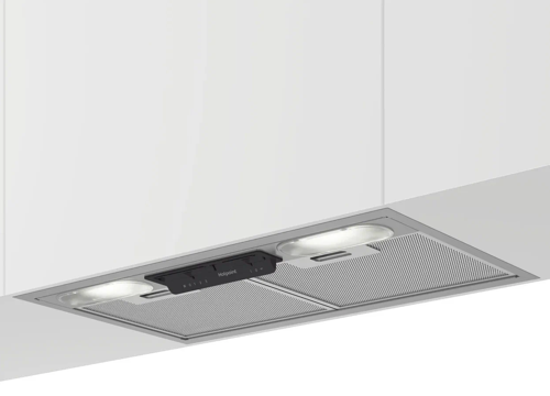Купить Вытяжка полновстраиваемая Hotpoint HPAE 52FLS X серый  9006750. Характеристики, отзывы и цены в Донецке