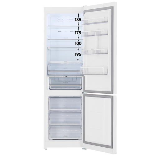 Купить Холодильник с морозильником  Hotpoint HT 1816 W белый  5451890. Характеристики, отзывы и цены в Донецке