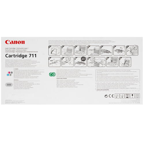 Купить Картридж лазерный Canon 711M пурпурный, с чипом  0186595. Характеристики, отзывы и цены в Донецке