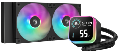 Купить Система охлаждения DEEPCOOL LQ240 черная  5499035. Характеристики, отзывы и цены в Донецке