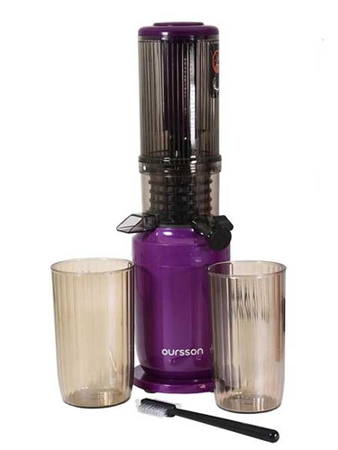 Купить Соковыжималка электрическая Oursson JM4700/SP фиолетовый  5360466. Характеристики, отзывы и цены в Донецке