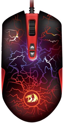 Купить Мышь проводная Redragon Lavawolf [70236] черный  1027735. Характеристики, отзывы и цены в Донецке