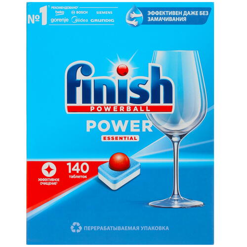 Купить Средство для ПММ Finish Power Essential  5045928. Характеристики, отзывы и цены в Донецке