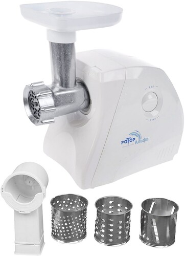 Купить Мясорубка электрическая Ротор Альфа ЭМШ 35/250-4 белый  1112275. Характеристики, отзывы и цены в Донецке